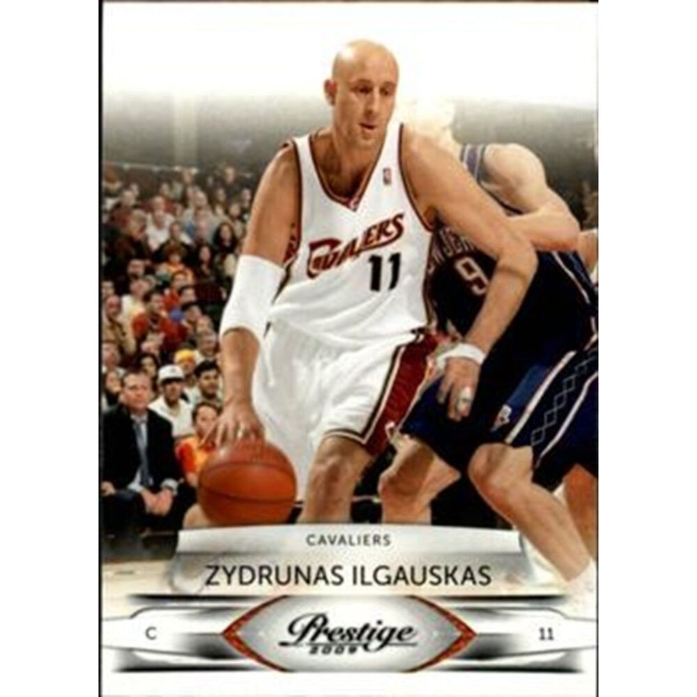 2009 Prestige Basketball Card - #18 Zydrunnas Ilgauskus